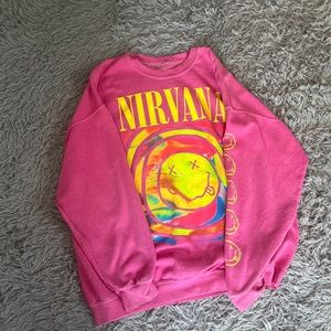 Urban outfitters- oversized Nirvana crewneck